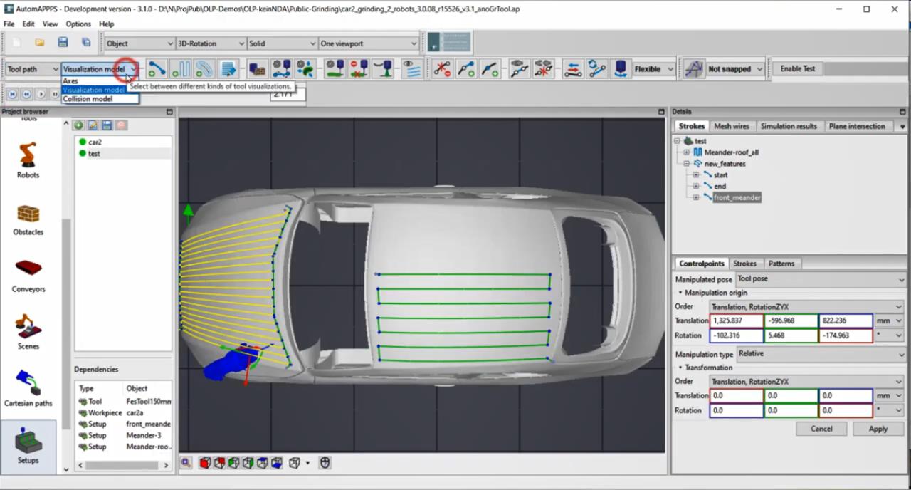 2.2、AUTOMAPPPS機器人編程教程-編輯GUI