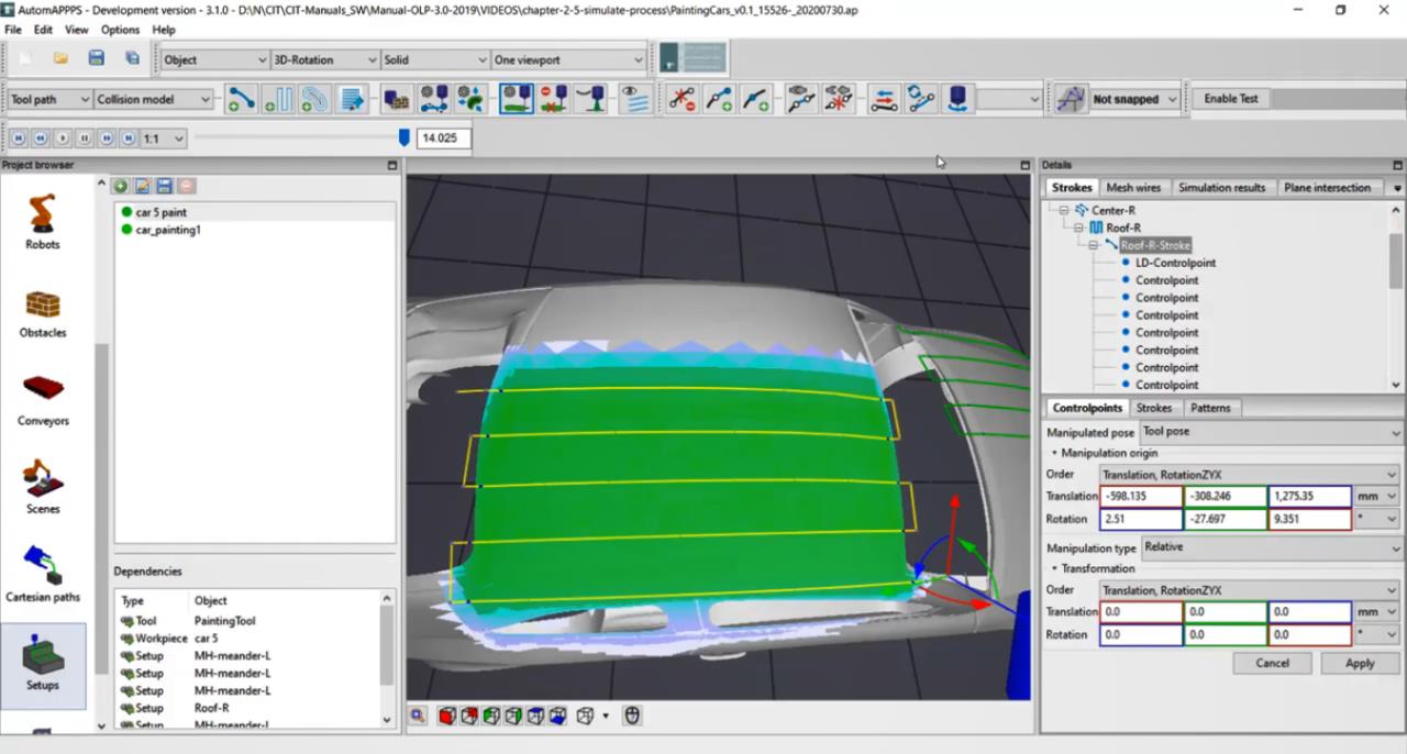 2.9、AUTOMAPPPS機(jī)器人編程教程-過程分析（以噴漆為例）